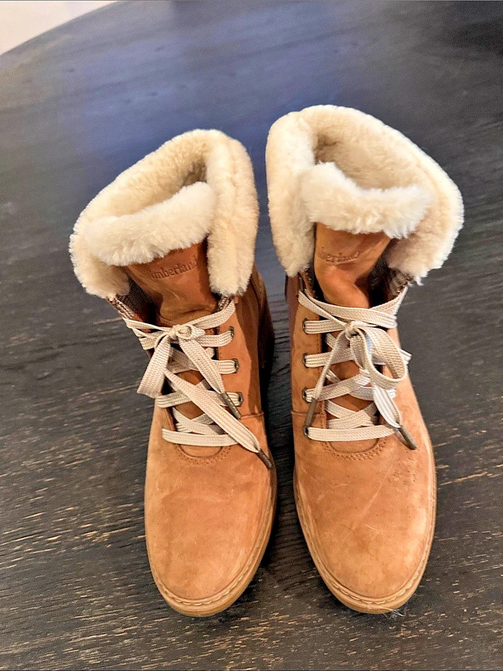 Timberland Sienna High Shearling Waterproof Boot Brown